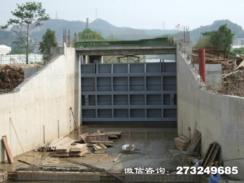 元谋县水坝止水闸门